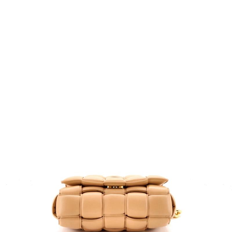 Bottega Veneta Cassette Chain Crossbody Bag Padded Maxi Intrecciato Leather - 4