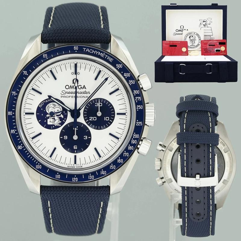 2026 NEW Omega Speedmaster Silver Snoopy 50th Anniversary 310.32.42.50.02.001 (1 of 7)