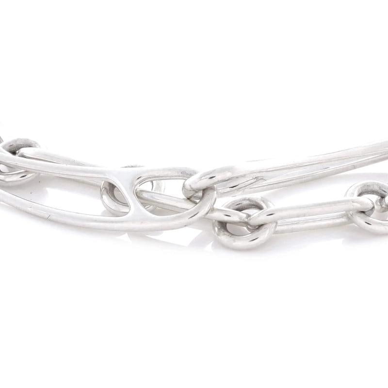 Hermes Chaine d'Ancre Punk Bracelet Sterling Silver - 3