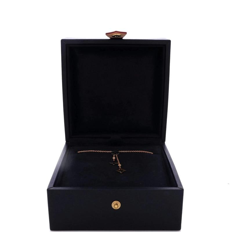 Louis Vuitton Idylle Blossom Y Pendant Necklace 18K Tricolor Gold with Diamonds - 2