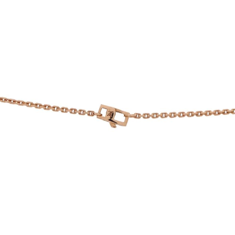 Louis Vuitton Idylle Blossom Y Pendant Necklace 18K Tricolor Gold with Diamonds - 4