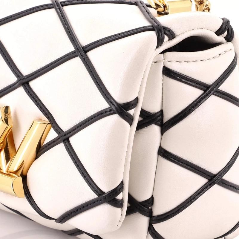 Louis Vuitton Pico GO-14 Handbag Malletage Leather - 7