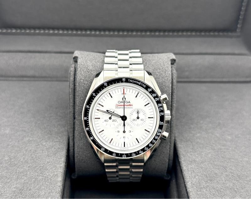 2025 Omega Speedmaster Moonwatch White Dial 310.30.42.50.04.001 42mm Box Paper - 4