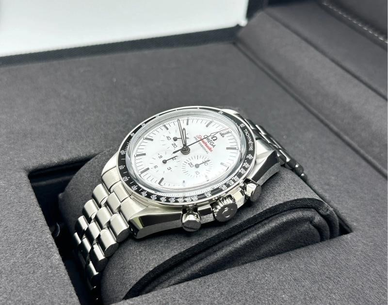 2025 Omega Speedmaster Moonwatch White Dial 310.30.42.50.04.001 42mm Box Paper - 5