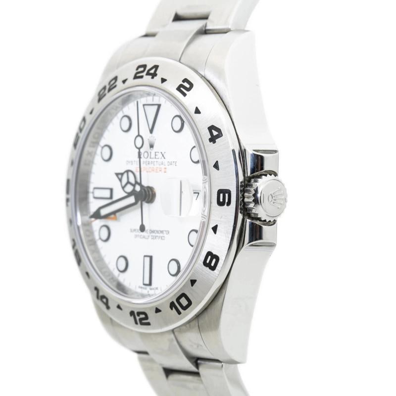 Rolex Explorer II 216570 Papers Oyster Stainless Steel White Index Auto 42mm - 4