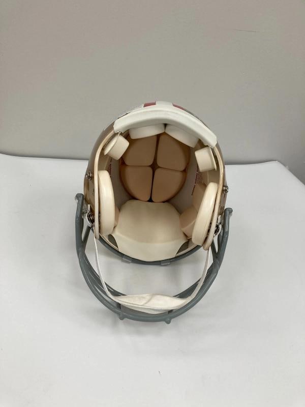 Joe Montana "SB XVI, XIX, XXIV MVP" Signed Full Size 49ers Game Helmet Beckett - 5