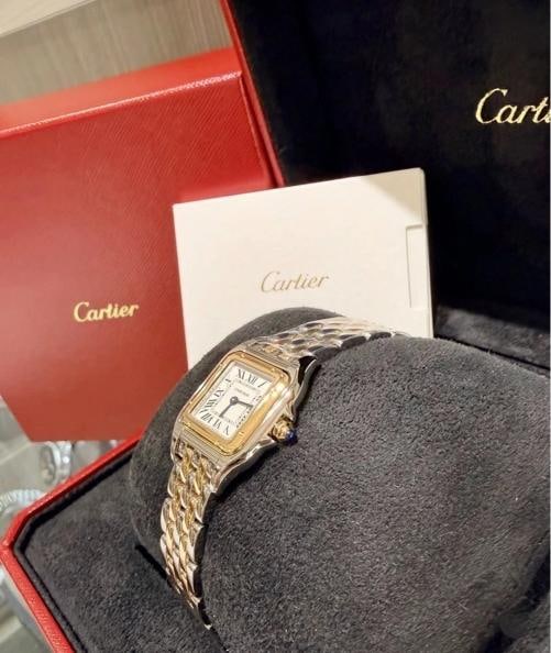 Cartier PanthÃƒÂ¨re de Cartier Small Model Two-Tone Quartz Watch Unworn 2026 - 10