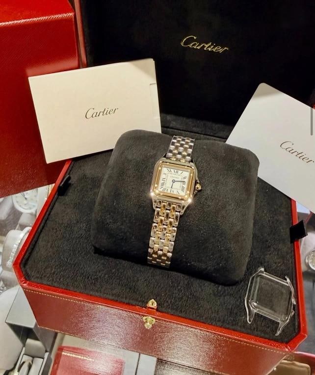 Cartier PanthÃƒÂ¨re de Cartier Small Model Two-Tone Quartz Watch Unworn 2026 - 8