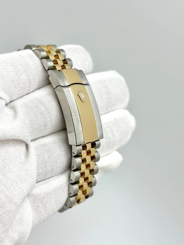 Rolex Datejust 41 126333 41mm Silver Dial 18K Yellow Gold Steel Box Paper - 6