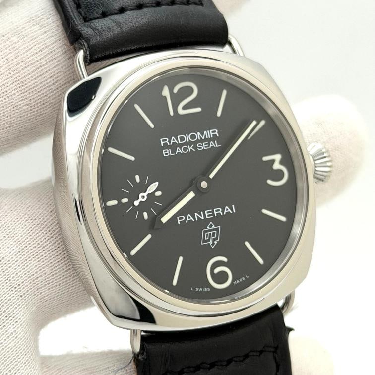 Panerai Radiomir Black Seal PAM00380 PAM 380 45mm Stainless Steel Box Papers - 7