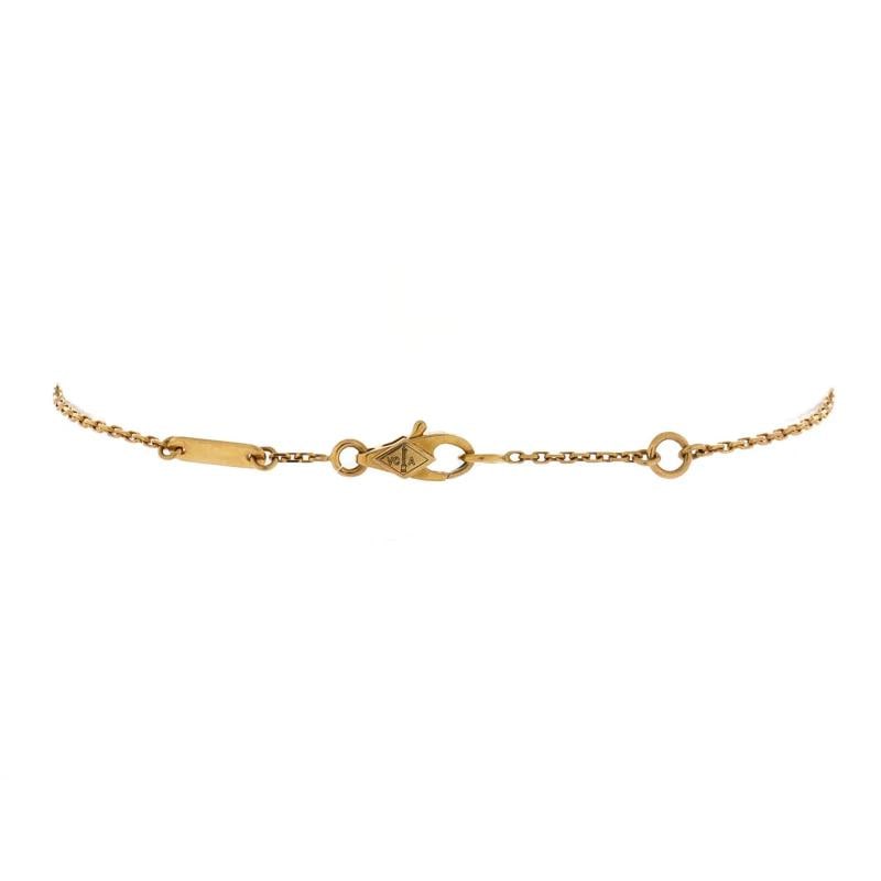 Van Cleef & Arpels Sweet Alhambra Butterfly Bracelet 18K Yellow Gold and Mother - 3