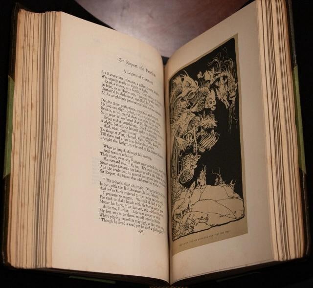 Thomas Ingoldsby / 1913 Ingoldsby Legends Witches Ghosts Monsters Illustrated - 12