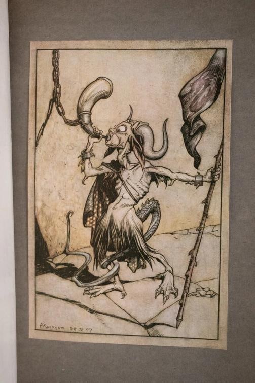 Thomas Ingoldsby / 1913 Ingoldsby Legends Witches Ghosts Monsters Illustrated - 13