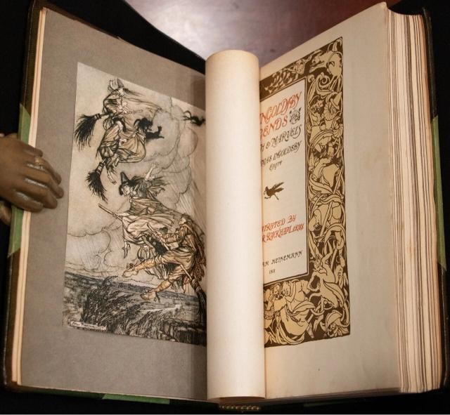 Thomas Ingoldsby / 1913 Ingoldsby Legends Witches Ghosts Monsters Illustrated - 4