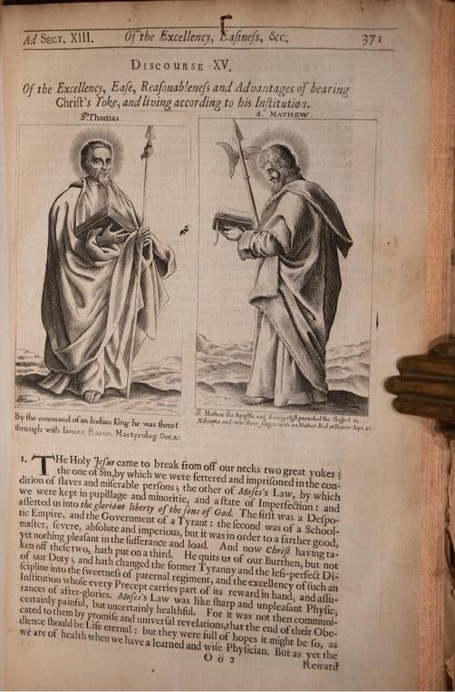 Jeremy Taylor / The Great Exemplar of Sanctity and Holy Life 1667 4th Edition - 14