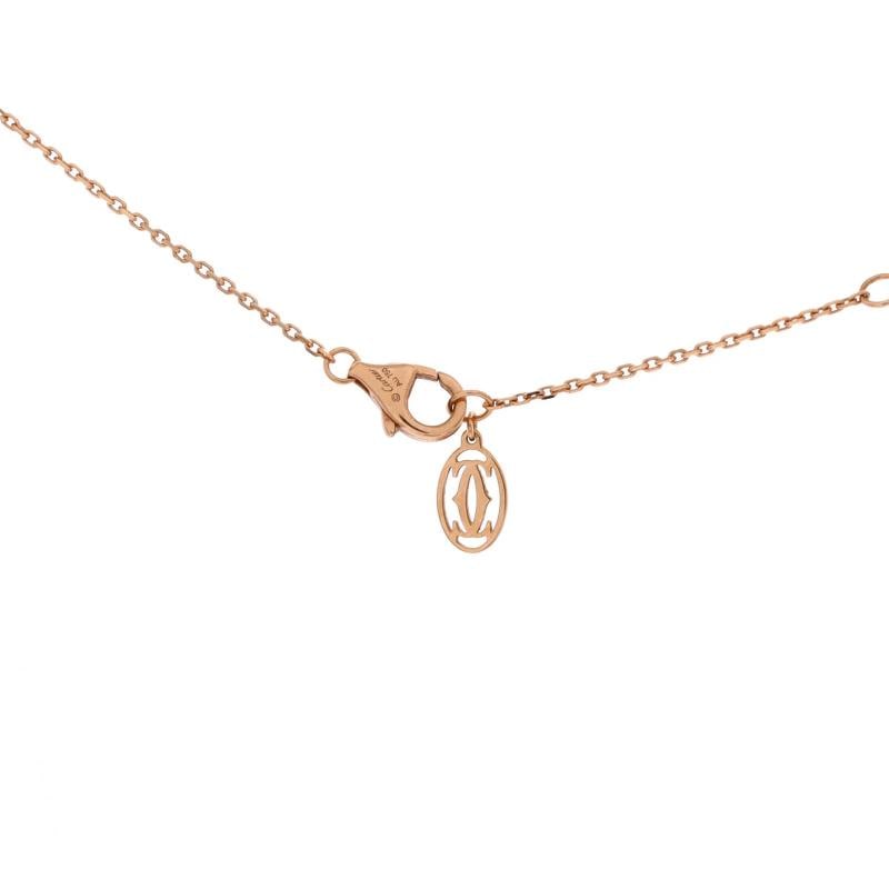 Cartier Cartier D'Amour Pendant Necklace 18K Rose Gold with Diamond XS - 4