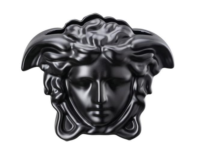 Versace Rosenthal Medusa Grande Vase 30 cm(11.81") Black-: Condition: New: A brand-new, unused, unopened, undamaged item in its original packaging (where packaging is ... Read moreabout the conditionNew: A brand-new, unused, unopened, undamaged item in its