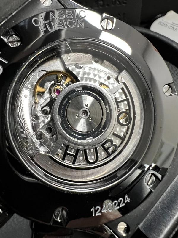 Hublot 520.CM.1170.CM Classic Fusion Chronograph Black Ceramic Box Paper 2018 - 7