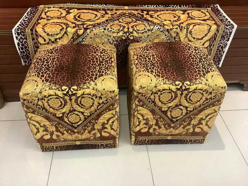 Atelier Versace Custom Made Cube Ottoman 19Ã¢â‚¬Â/19Ã¢ - 4