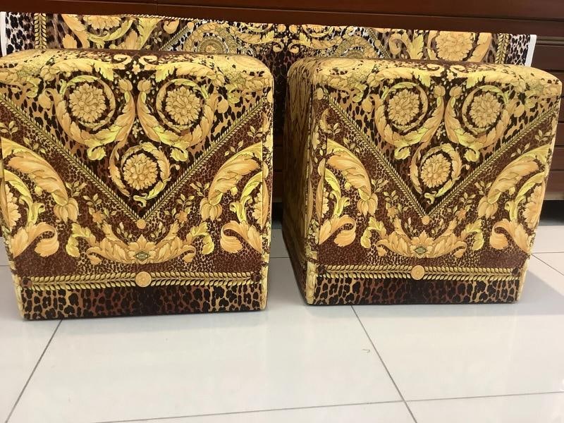 Atelier Versace Custom Made Cube Ottoman 19Ã¢â‚¬Â/19Ã¢ - 5