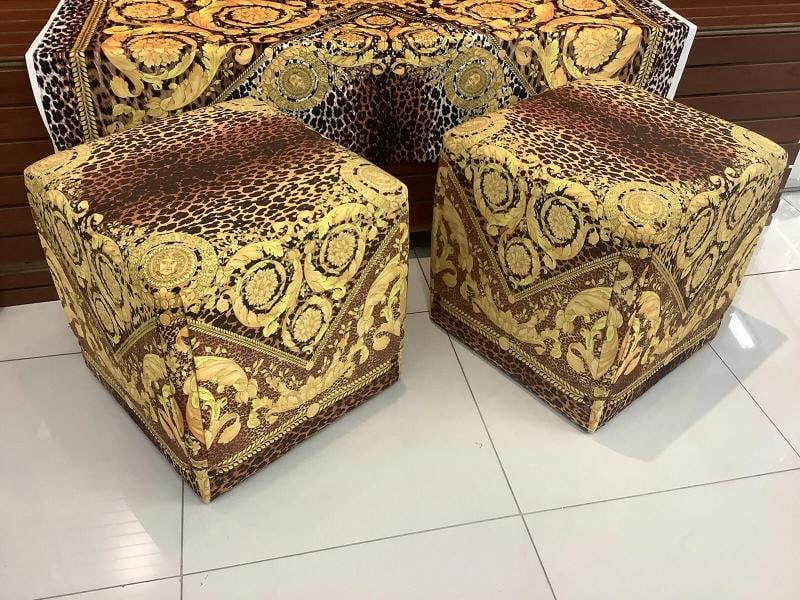 Atelier Versace Custom Made Cube Ottoman 19Ã¢â‚¬Â/19Ã¢ - 9