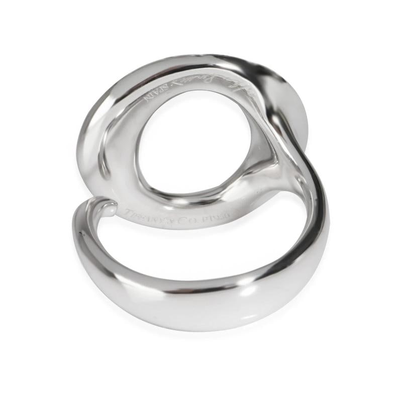 Tiffany & Co. Elsa Peretti Sevillana Diamond Ring in 18KT White Gold 0.80 CTW - 4