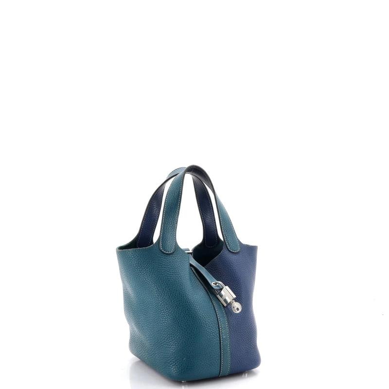 Hermes Picotin Lock Bag Bicolor Clemence PM - 2