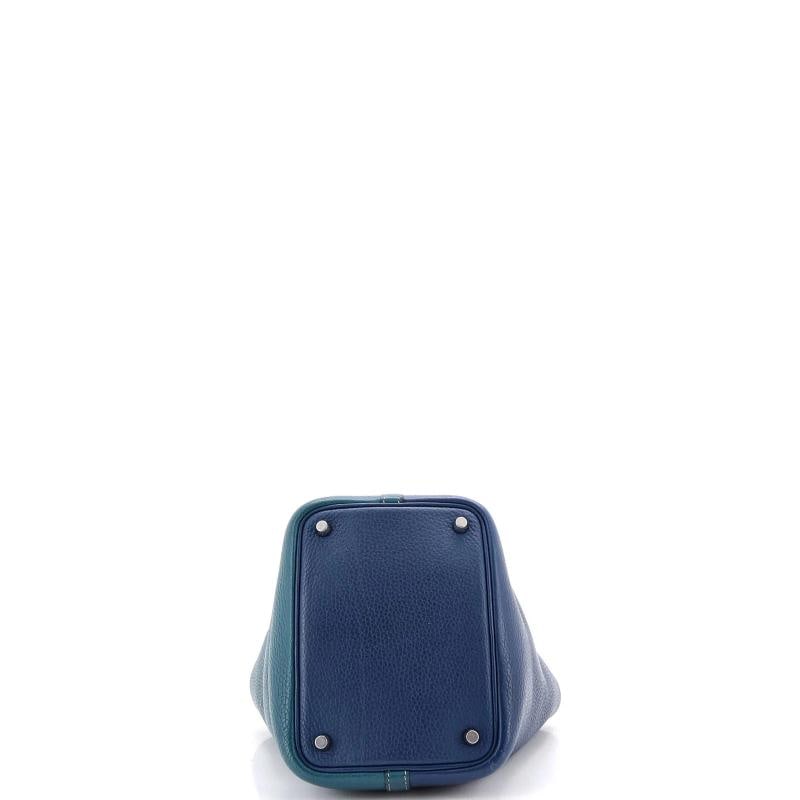 Hermes Picotin Lock Bag Bicolor Clemence PM - 4