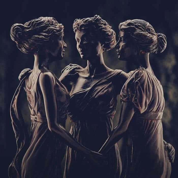 1 oz 99.99 Fine Gold, UK Royal Mint, Rare Limited Edition "Three Graces" bar - 4