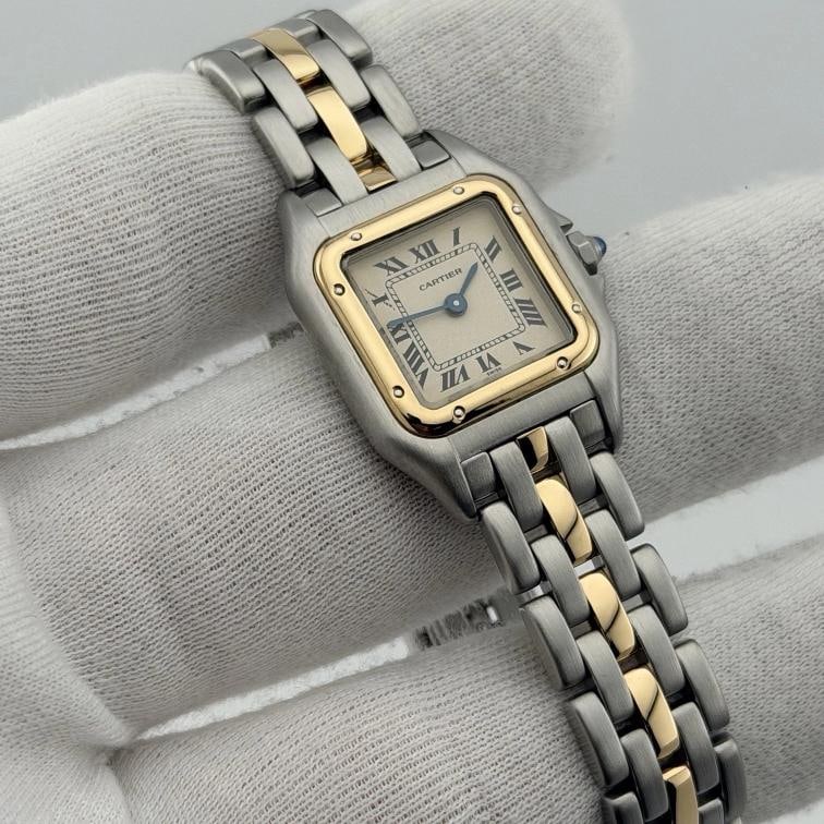 Cartier Panthere Small 112000R 22mm 18k Yellow Gold Stainless Steel - 2
