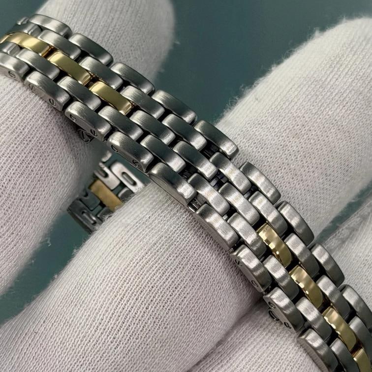 Cartier Panthere Small 112000R 22mm 18k Yellow Gold Stainless Steel - 8
