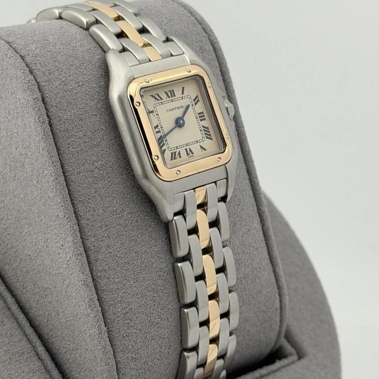 Cartier Panthere Small 112000R 22mm 18k Yellow Gold Stainless Steel - 9