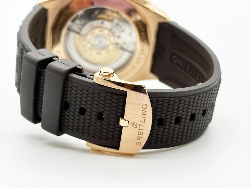 Breitling Super Chronomat B01 44 RB0136 Brown Dial 18K Rose Gold Box Paper 2022 - 6