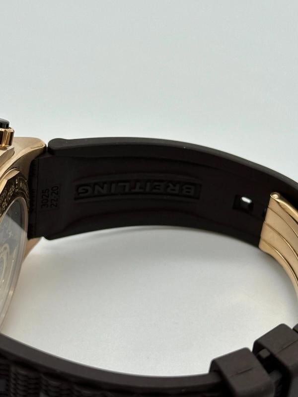 Breitling Super Chronomat B01 44 RB0136 Brown Dial 18K Rose Gold Box Paper 2022 - 9