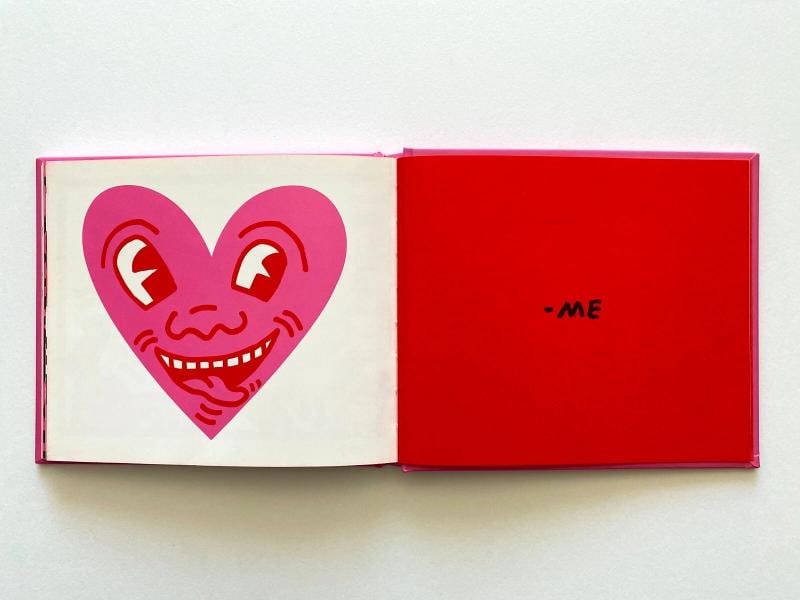 KEITH HARING ESTATE RARE 1999 1ST ED "LOVE" COLLECTOR'S HARDCOVER POP ART BOOK - 12