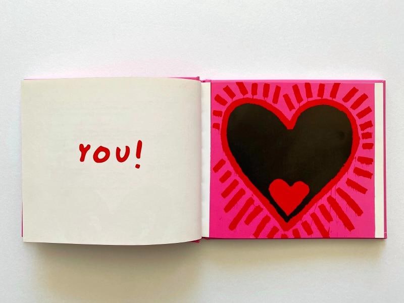 KEITH HARING ESTATE RARE 1999 1ST ED "LOVE" COLLECTOR'S HARDCOVER POP ART BOOK - 3
