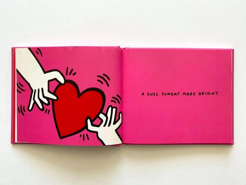 KEITH HARING ESTATE RARE 1999 1ST ED "LOVE" COLLECTOR'S HARDCOVER POP ART BOOK - 4