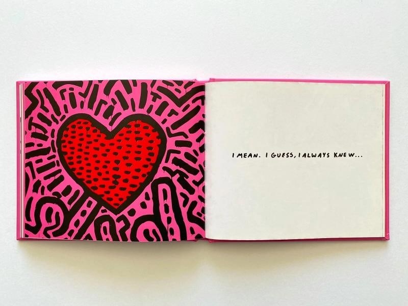 KEITH HARING ESTATE RARE 1999 1ST ED "LOVE" COLLECTOR'S HARDCOVER POP ART BOOK - 9