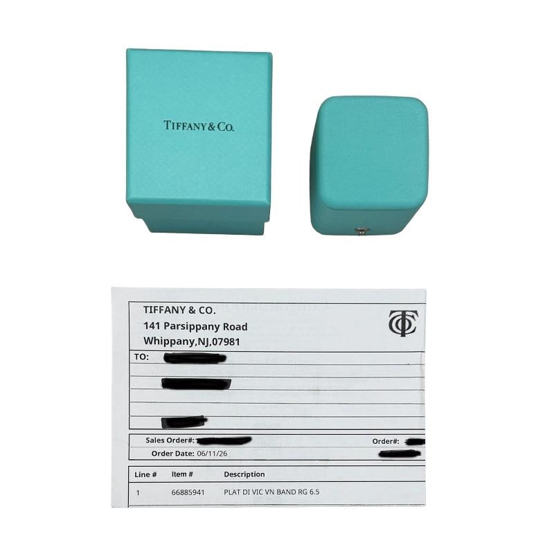 Tiffany & Co. Platinum Diamond Victoria Vine Ring - 5
