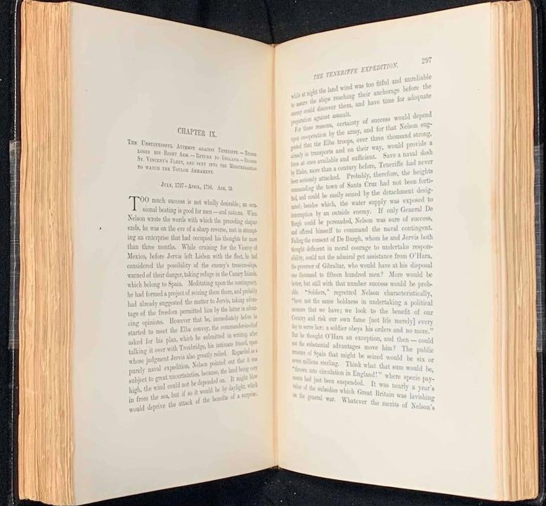 Captain A T Mahan / Life of Nelson and the Influence of Sea Power Upon History - 16