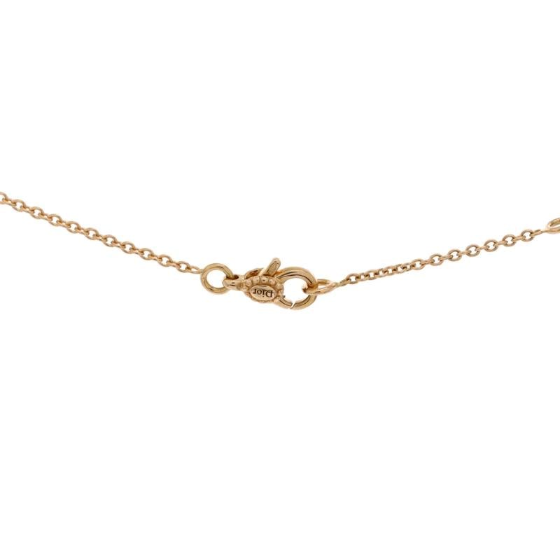 Christian Dior Oui Necklace 18K Yellow Gold with Diamond - 3