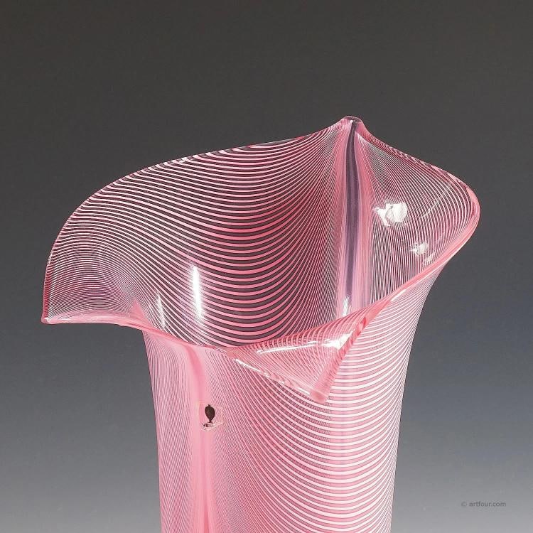 Tyra Lundgren Vase 'Calla' for Venini - 2