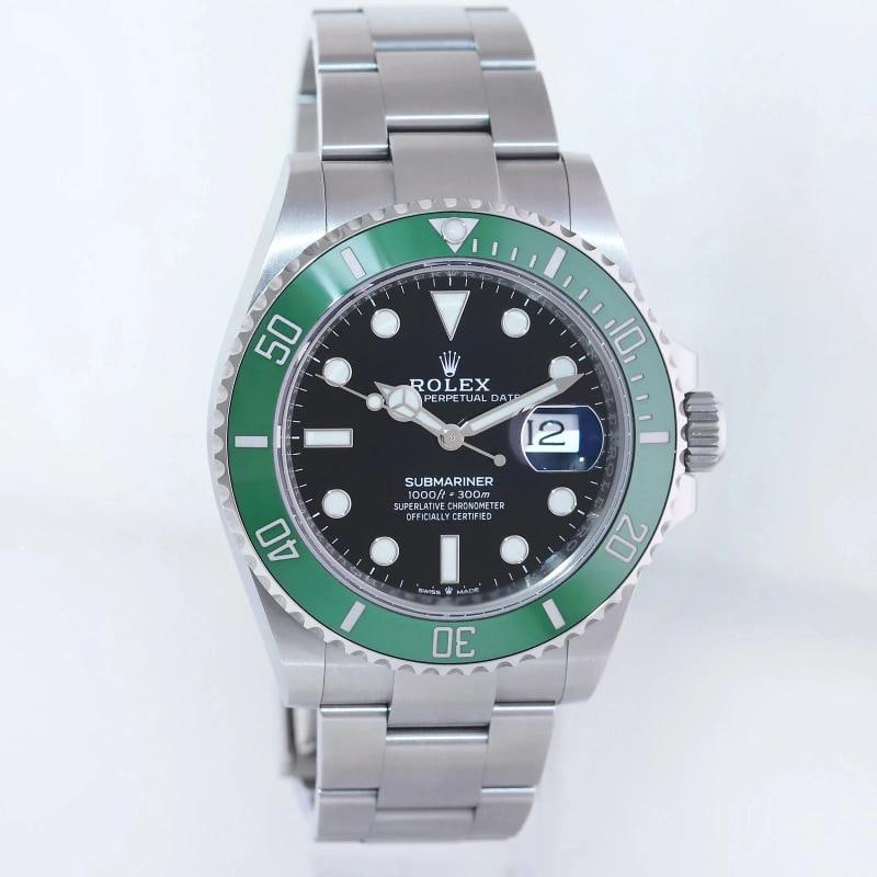 2025 NEW PAPERS Rolex 126610LV Submariner 41mm GREEN Starbucks MK2 Watch Box - 3
