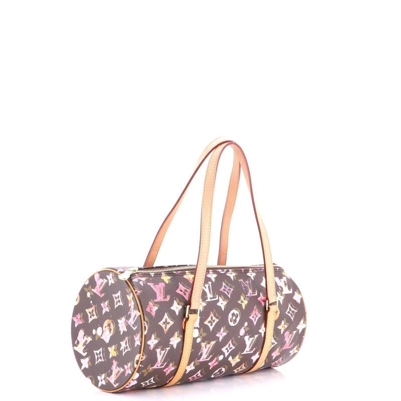 Louis Vuitton Papillon Handbag Monogram Watercolor Aquarelle 30 - 2