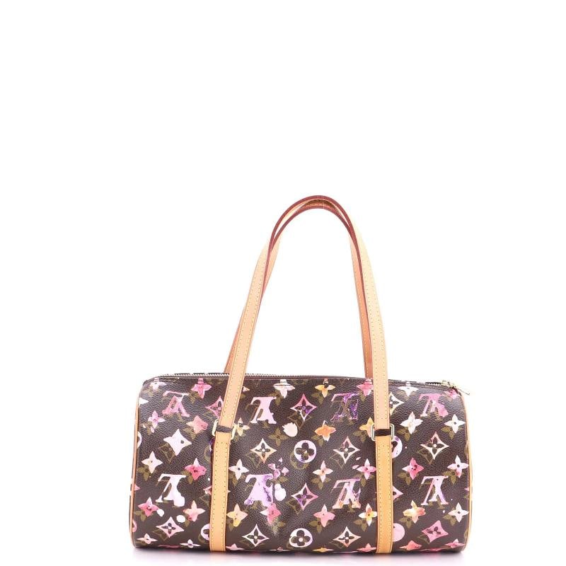 Louis Vuitton Papillon Handbag Monogram Watercolor Aquarelle 30 - 3
