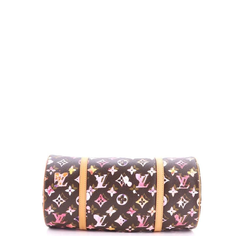 Louis Vuitton Papillon Handbag Monogram Watercolor Aquarelle 30 - 4