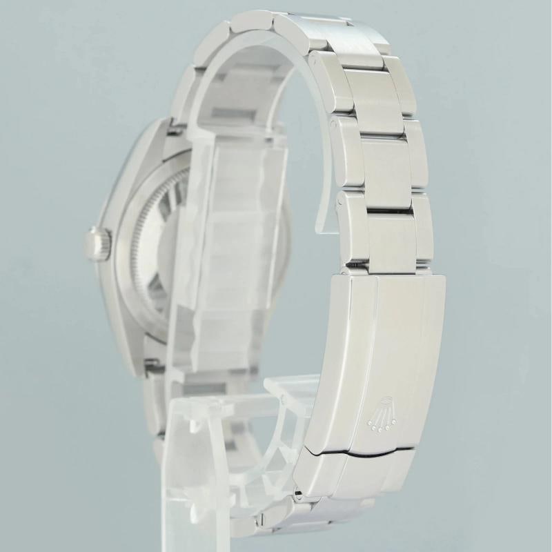 2021 MINT PAPERS Rolex Oyster Perpetual 34mm Silver Oyster Watch 124200 Watch - 4