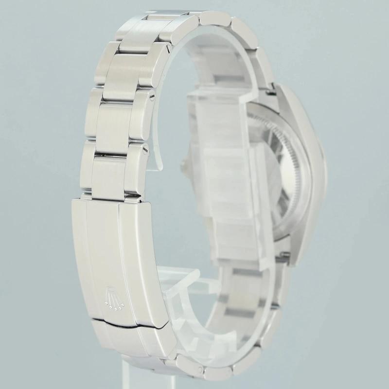 2021 MINT PAPERS Rolex Oyster Perpetual 34mm Silver Oyster Watch 124200 Watch - 6