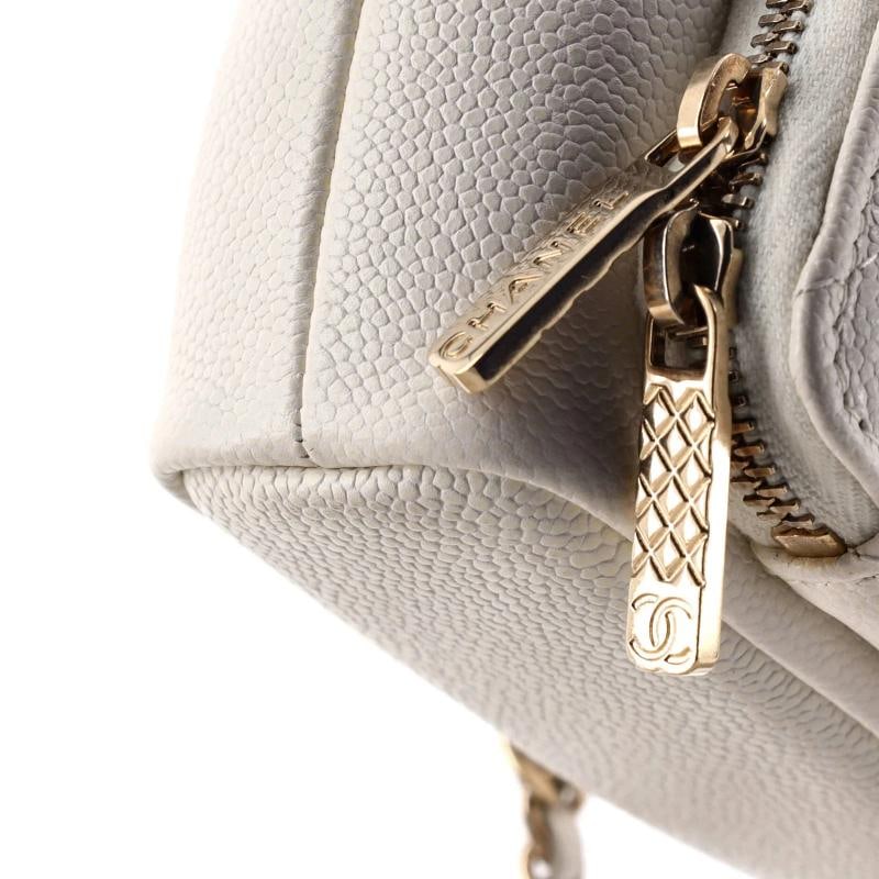 Chanel Business Affinity Drawstring Bucket Bag Quilted Caviar Mini - 6