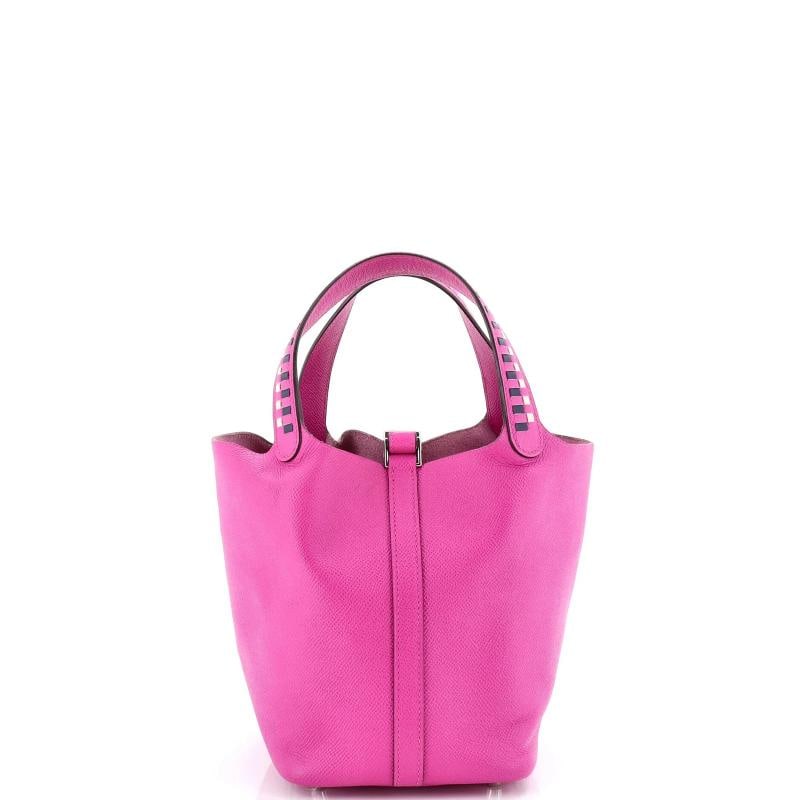 Hermes Picotin Lock Bag Tressage Epsom PM - 3
